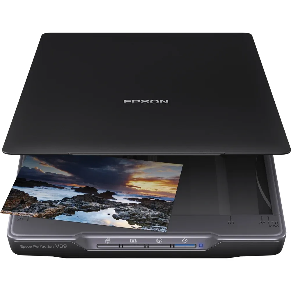 Epson Perfection V39II - Flatbed scanner - Contact Image Sensor (CIS) - A4/Letter - 4800 dpi x 4800 dpi - USB 2.0