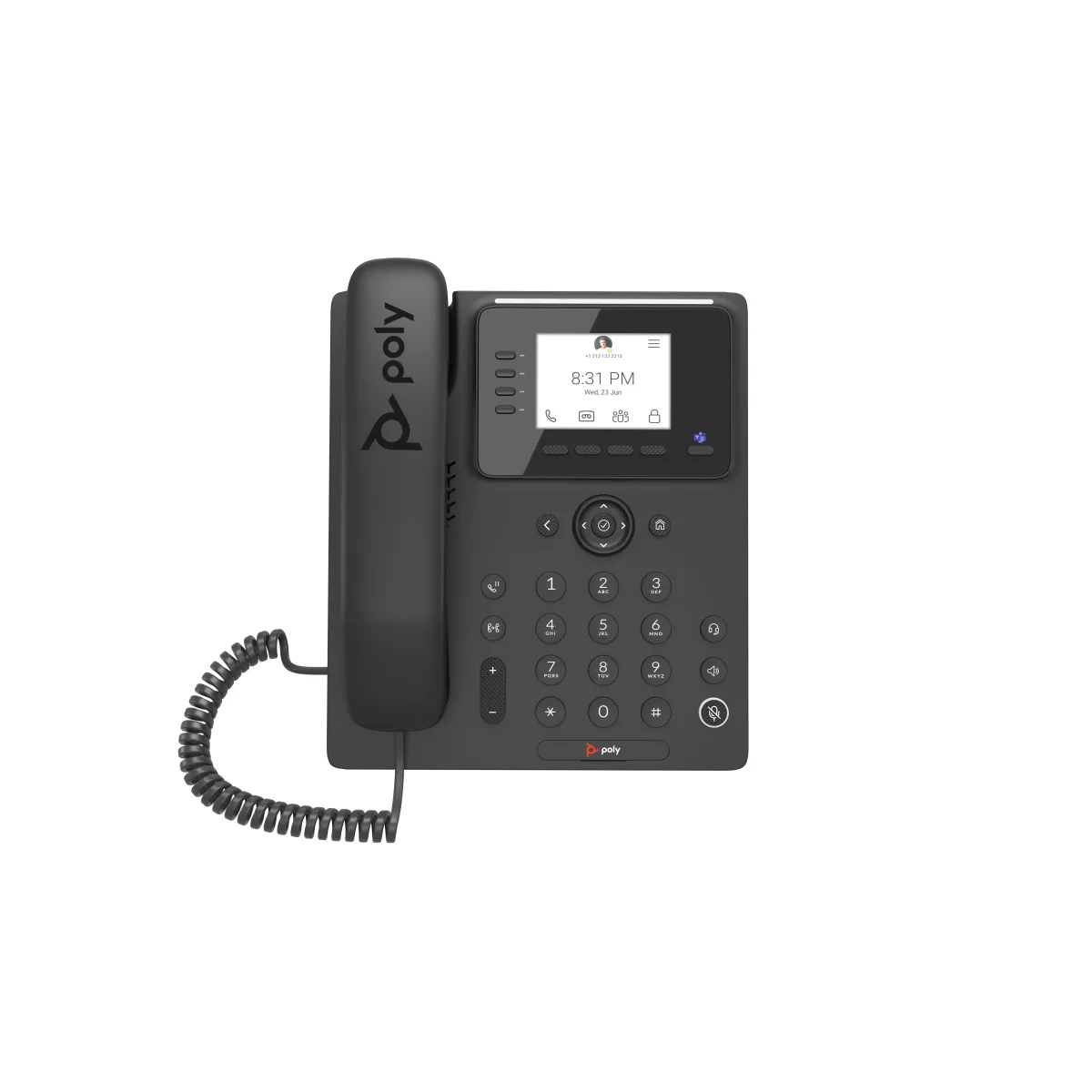HP Poly CCX 350 for Microsoft Teams - VoIP phone - black