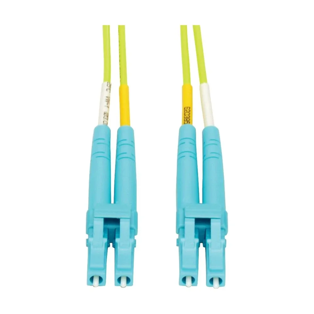 Eaton N820-03M-OM5 LC to LC Multimode Duplex Fiber Patch Cbl OM5 Lime Green 3M
