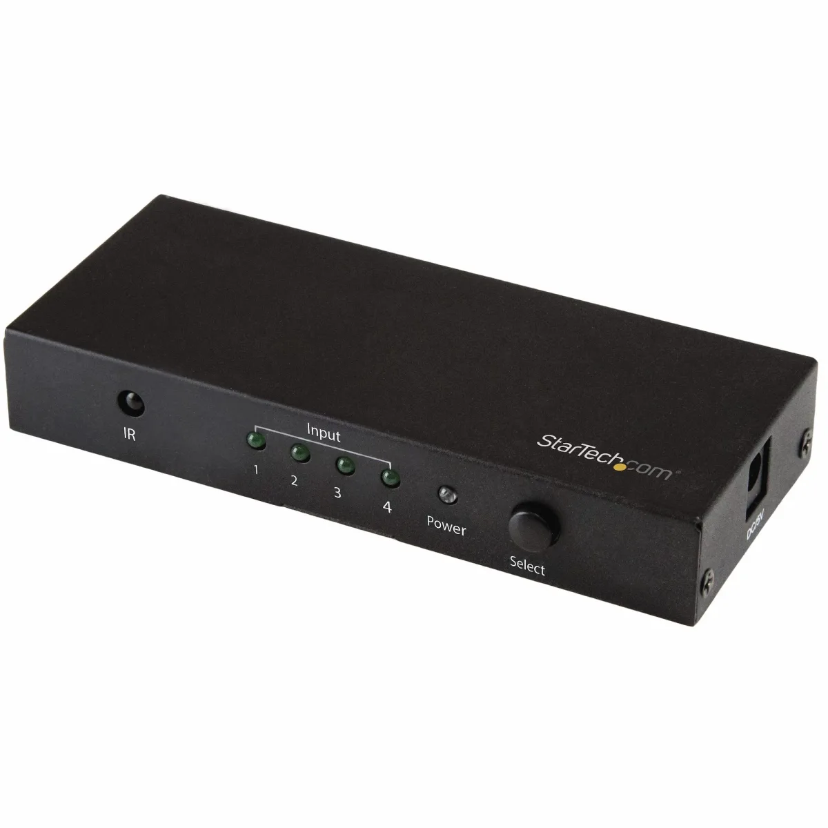 Startech HDMI 2.0 Switch - 4 Port - 4K 60Hz - HDMI Automatic Video Switch Box - Multi Port Hub w/ 1 In 4 Out Functionality (VS421HD20) - Video/audio switch - 4 x HDMI - desktop - for P/N: SVA5H2NEUA