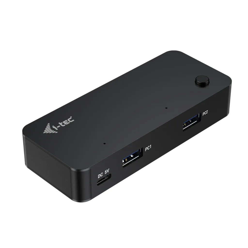 I-TEC UNIVERSAL KVM HUB 2X USB-C + 2X USB-A 3.0 PORT