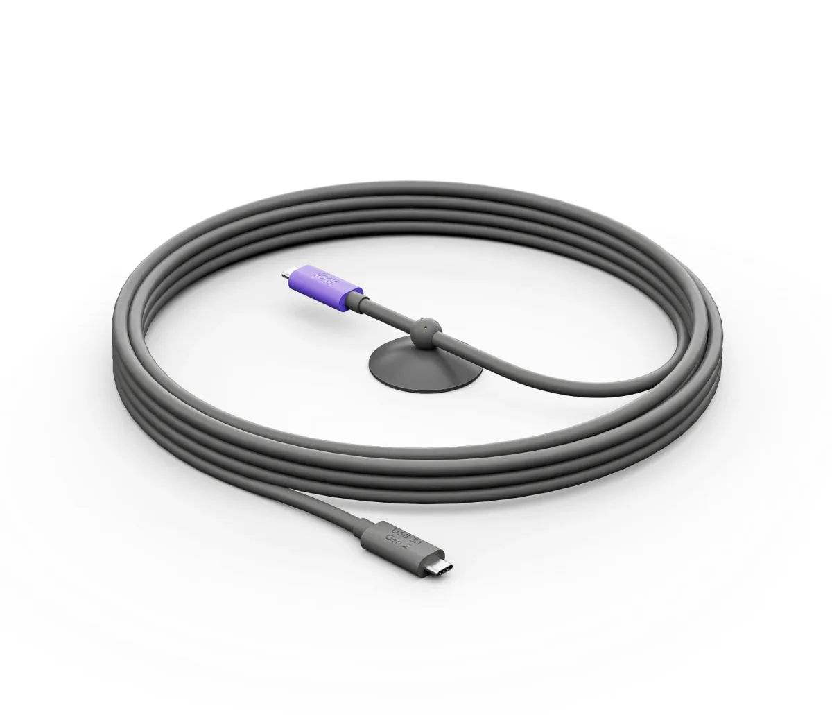 Logitech - USB cable - USB-C (M) to USB-C (M) - USB 3.1 Gen 2 - 5 m - for MeetUp 2