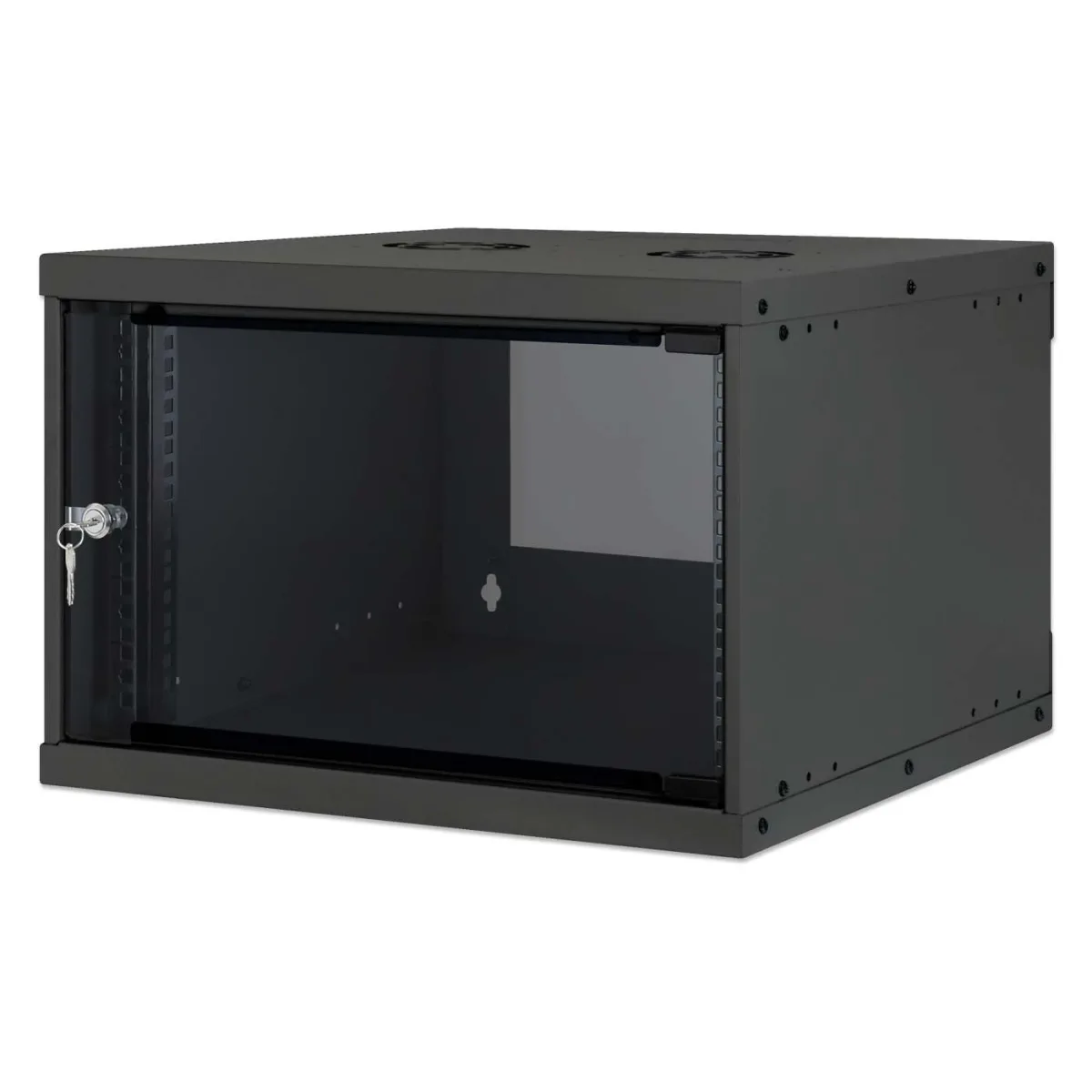 Intellinet 714143 Network Cabinet Wall Mount 6U- (Basic) 400MM Black Flatpack