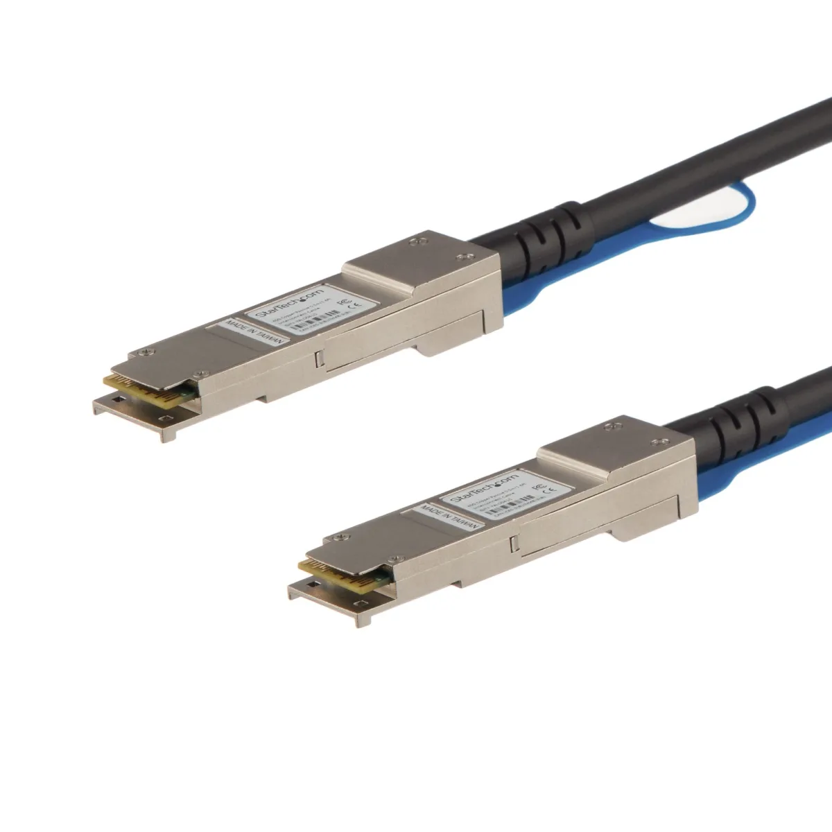 Startech Cisco QSFP-H40G-CU5M Compatible 5m 40G QSFP+ to QSFP+ DAC Twinax, 40GbE QSFP+ Copper DAC 40 Gbps Low Power Passive Transceiver Module DAC, Cisco Firepower C9200, QSFP+ Cable - Lifetime Warranty (QSFPH40GCU5M) - Direct attach cable - QSFP+ to QSFP+ - 5 m - twinaxial - SFF-8436 - passive - black
