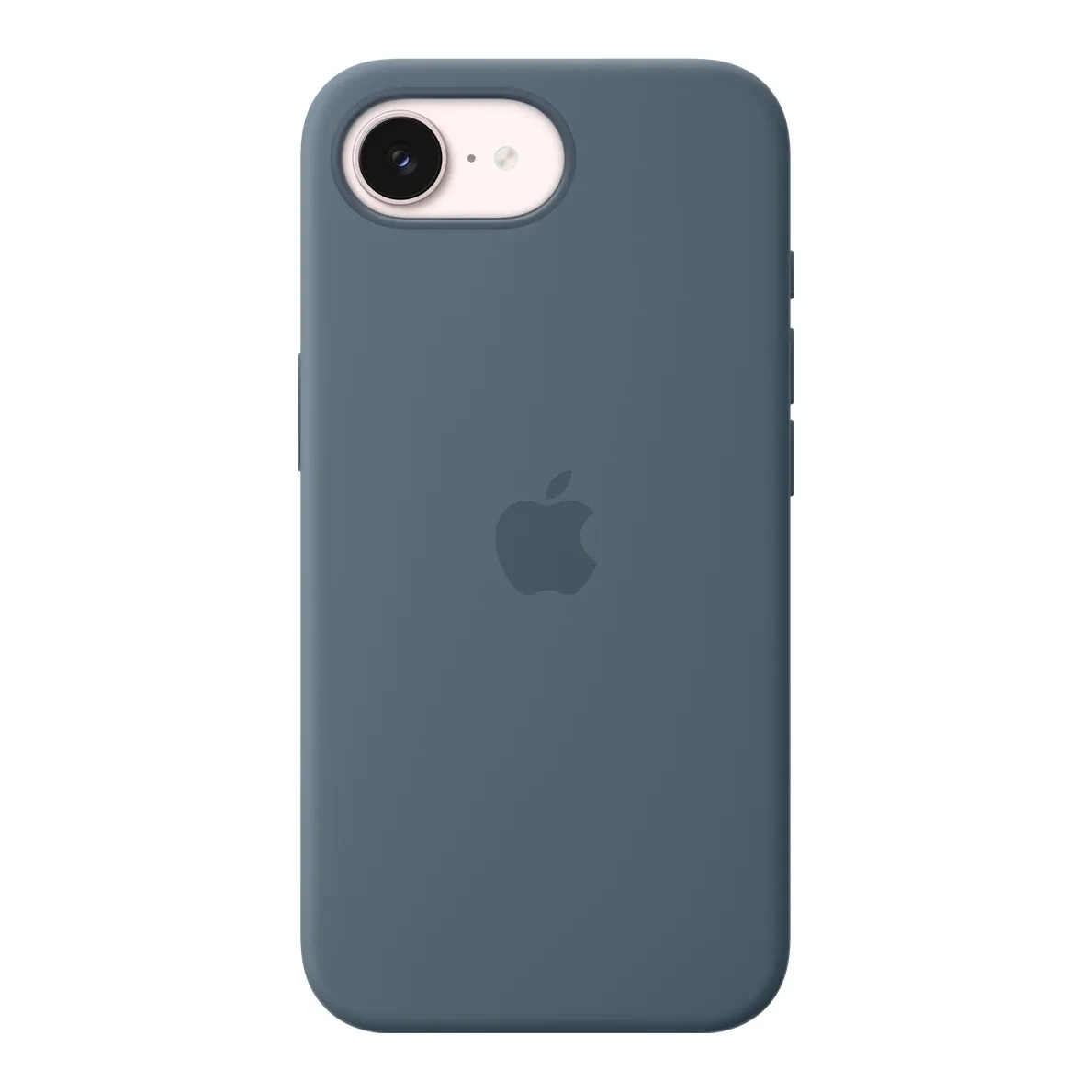 Apple - Protective cover for mobile phone - MagSafe compatibility - silicone - anchor blue - for iPhone 17e
