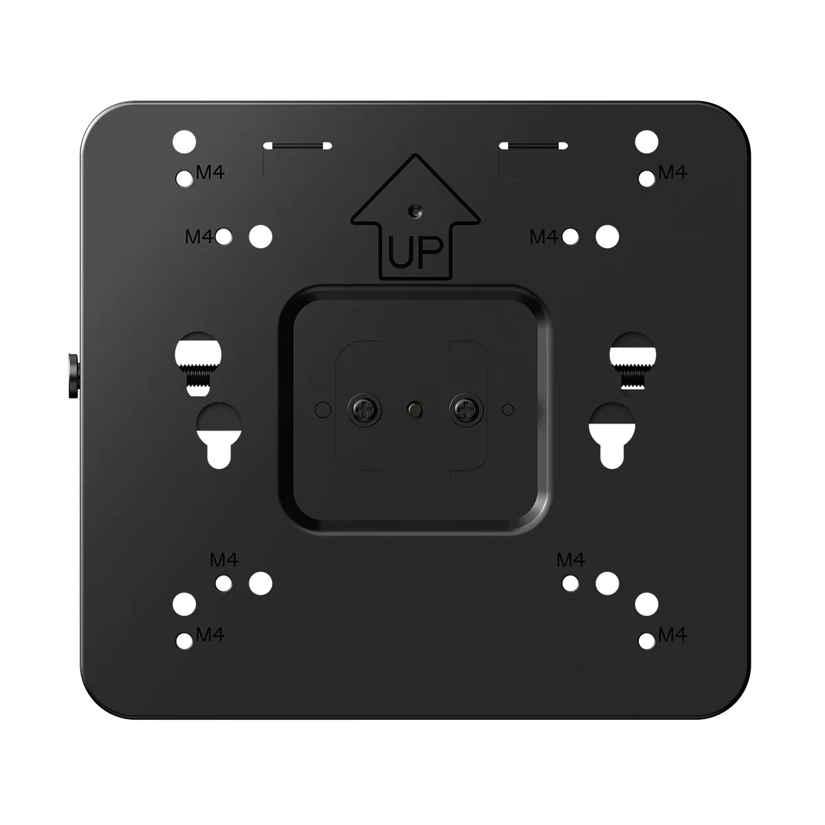 Philips BS2B2249B - Mounting kit (mount bracket) - for mini PC - black - mounting interface: 100 x 100 mm - monitor