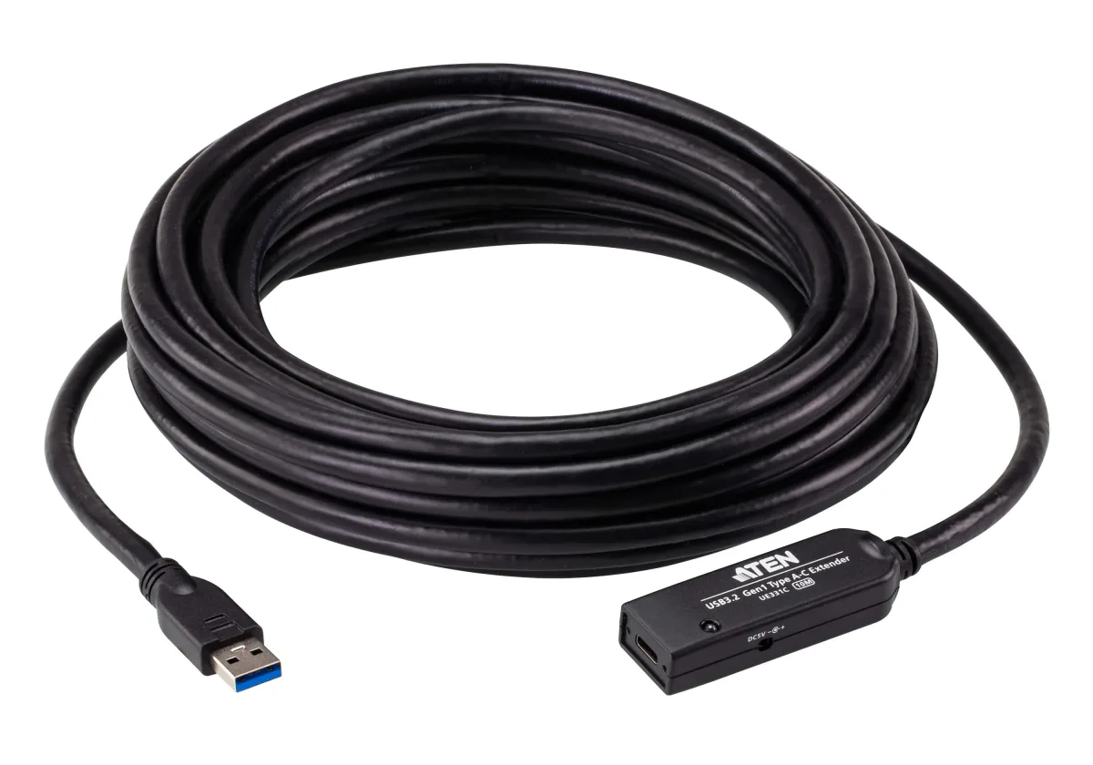 ATEN UE331C - USB extension cable - USB (M) to USB-C (F) - USB 3.2 Gen 1 - 10 m