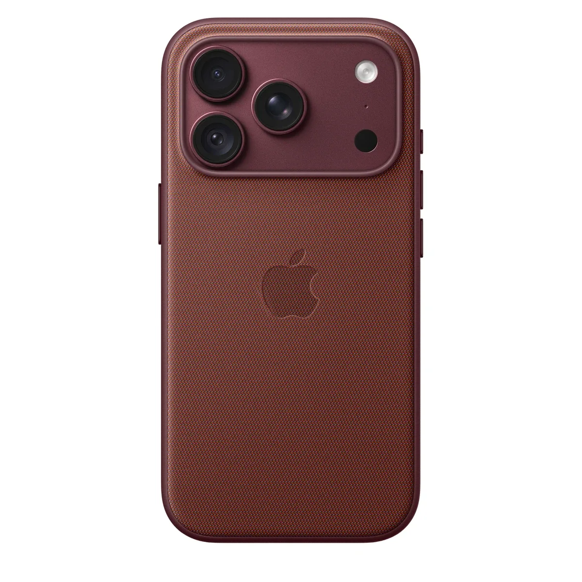 Apple - Protective cover for mobile phone - MagSafe compatibility - TechWoven - burgundy - for iPhone 18 Pro