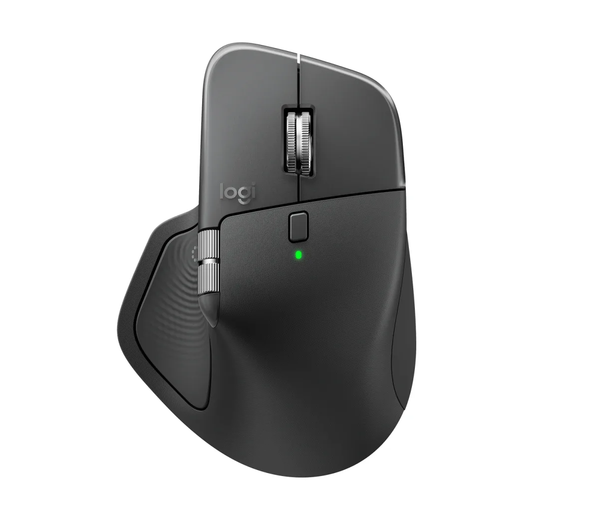Logitech MX Master 4 for Business - Mouse - 8 buttons - wireless - Bluetooth, 2.4 GHz - Logitech Logi Bolt USB receiver