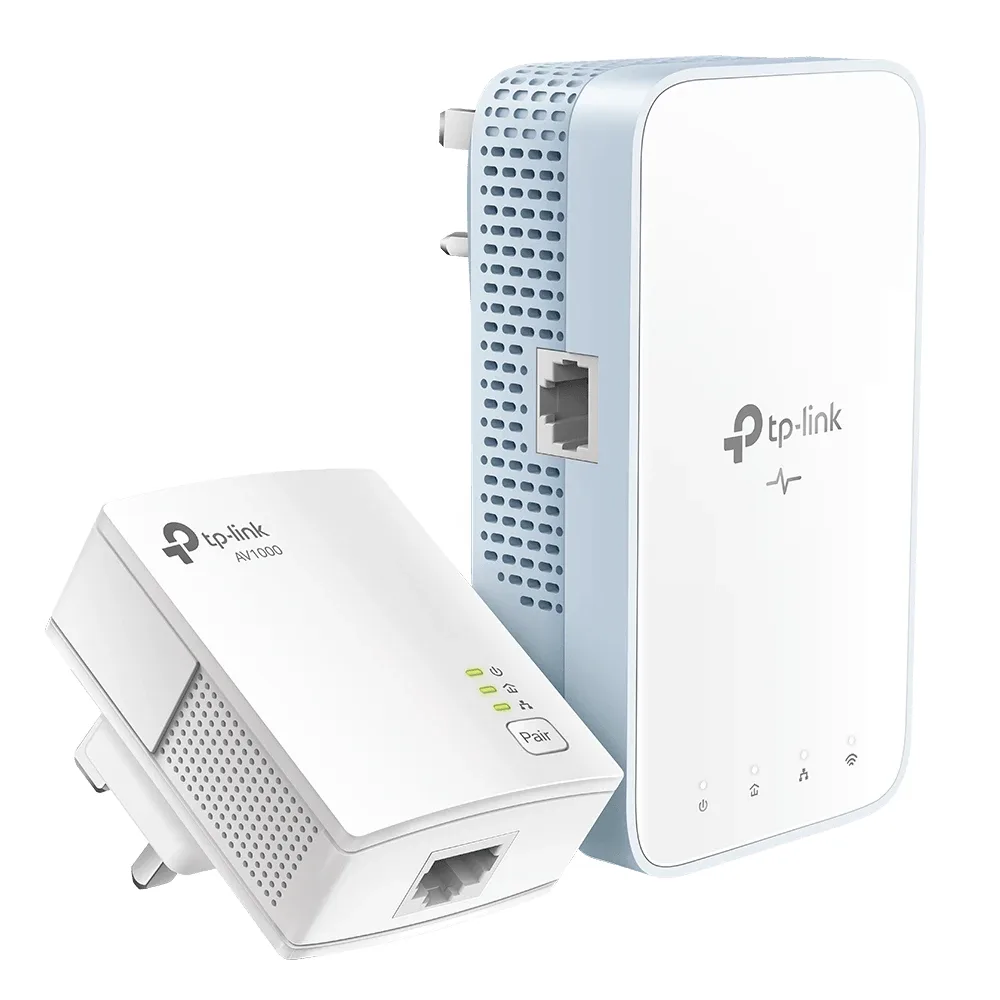 TP-Link TL-WPA7517 KIT V2 Wi-Fi Kit - Powerline adapter kit 1GbE, HomePlug AV (HPAV), HomePlug AV (HPAV) 2.0, IEEE 1901 - Wi-Fi 5 - Dual Band - wall-pluggable