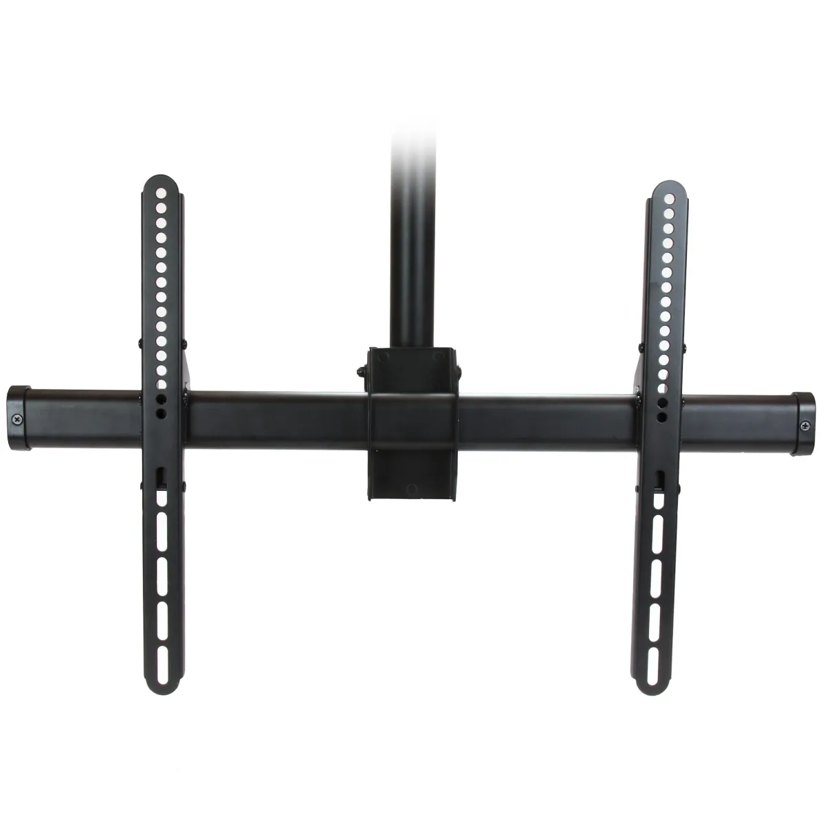 Startech Ceiling TV Mount - 3.5' to 5' Pole - Full Motion - Supports Displays 32 to 75" - For VESA Mount Compatible TVs (FLATPNLCEIL) - Bracket - for flat panel - steel - black - screen size: 32"-75" - ceiling mountable - for P/N: HDMIPLATE