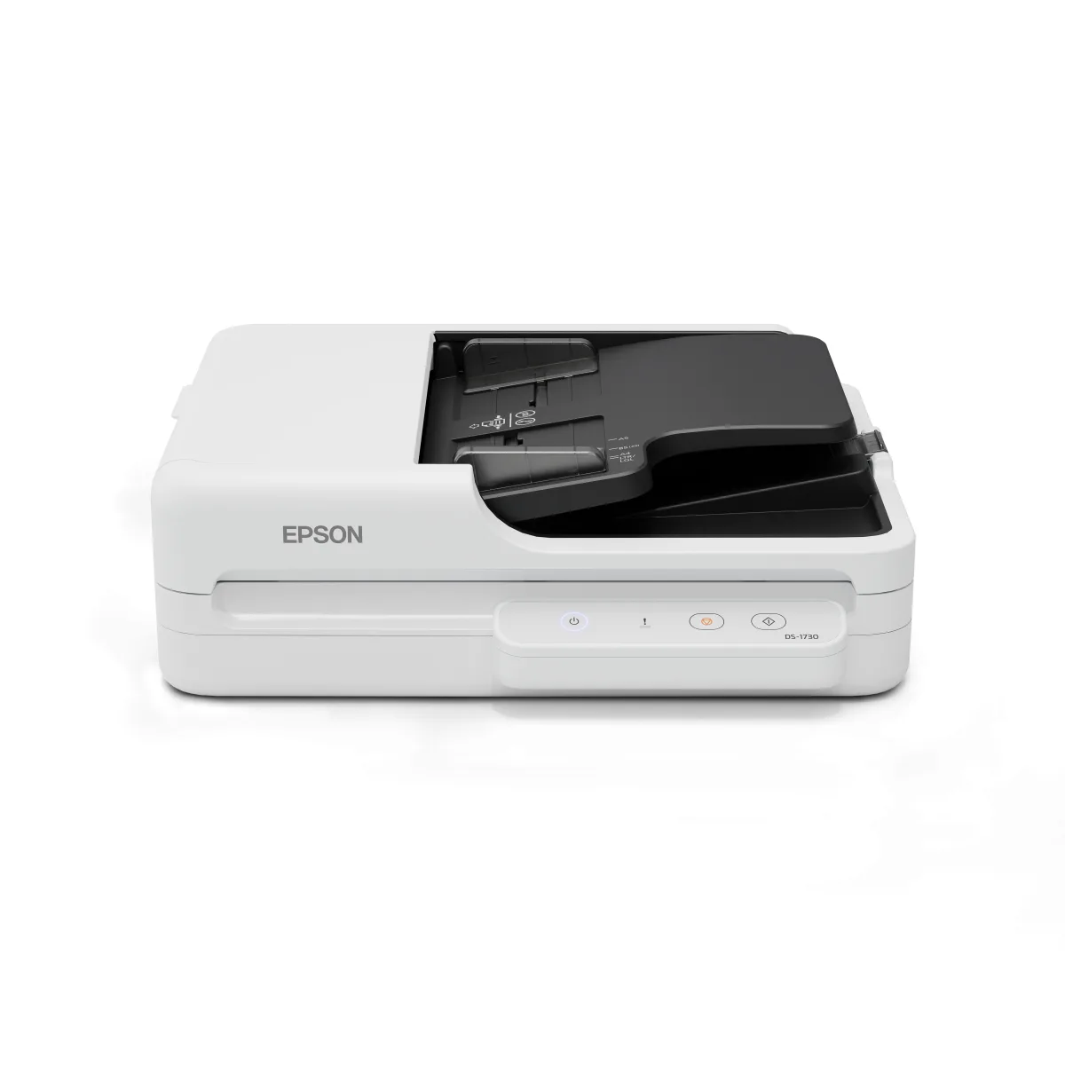 Epson WorkForce DS-1730 - Document scanner - Duplex - 215.9 x 3048 mm - 1200 dpi x 1200 dpi - up to 30 ppm (mono) / up to 30 ppm (colour) - ADF (60 sheets) - up to 3000 scans per day - USB 2.0