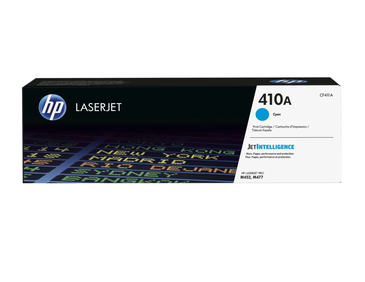 HP 410A - Cyan - original - LaserJet - toner cartridge (CF411A)