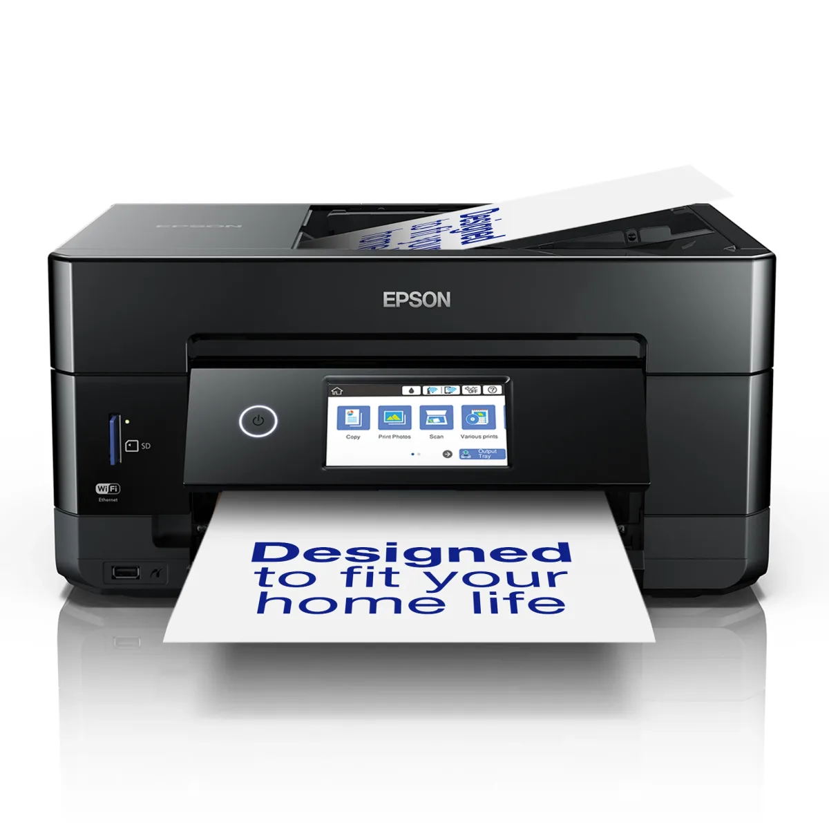 Epson Expression Premium XP-7100 XP 7100 XP7100 Small-in-One - Multifunction printer - colour - ink-jet - Legal (216 x 356 mm) (original) - A4/Legal (media) - up to 11 ppm (copying) - up to 15.8 ppm (printing) - 120 sheets - USB 2.0, Gigabit LAN, Wi-Fi(n)