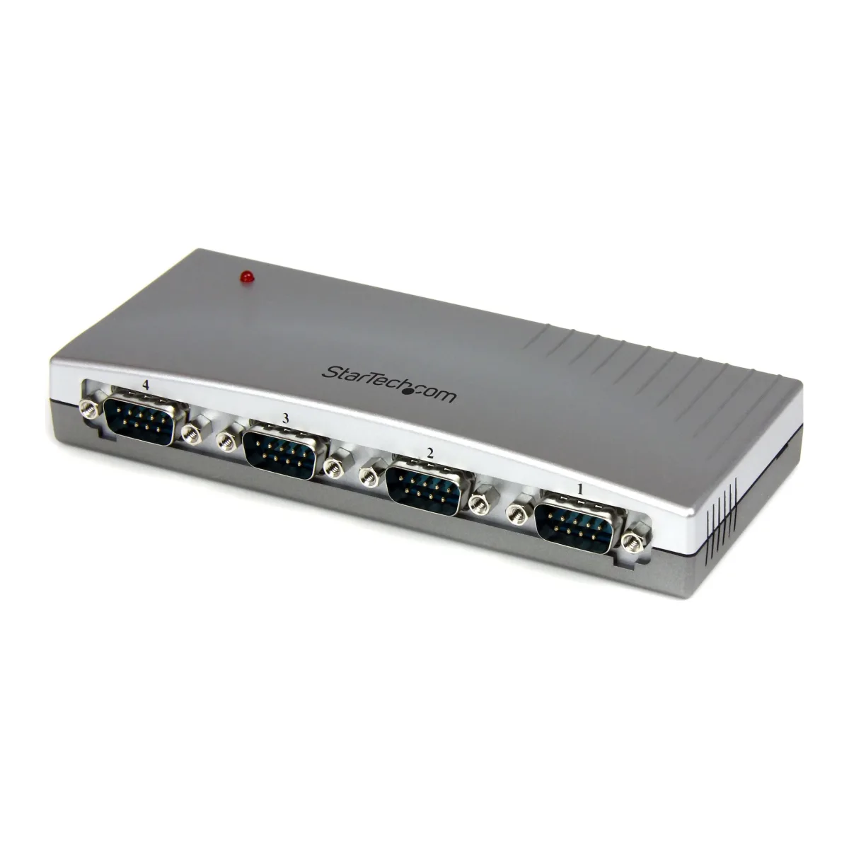 Startech 4 Port USB to Serial RS232 Adapter - DB9M - RS232 Extension - Serial to USB (ICUSB2324) - Serial adapter - USB - RS-232 x 4