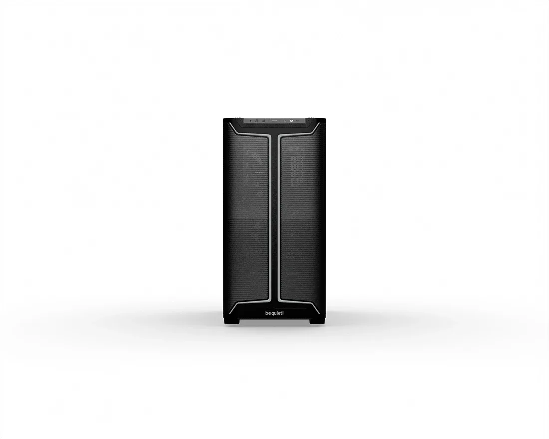 be quiet! BGW76 Pure Base Pro 501 DX Full Tower Gaming Case, 1 x USB Type-C / 4 x USB 3.0, Tempered Glass Front Window Panel, 2 x Pure Wings Fans, Integrated ARGB Lighting, ATX / M-ATX / Mini-ITX Compatible