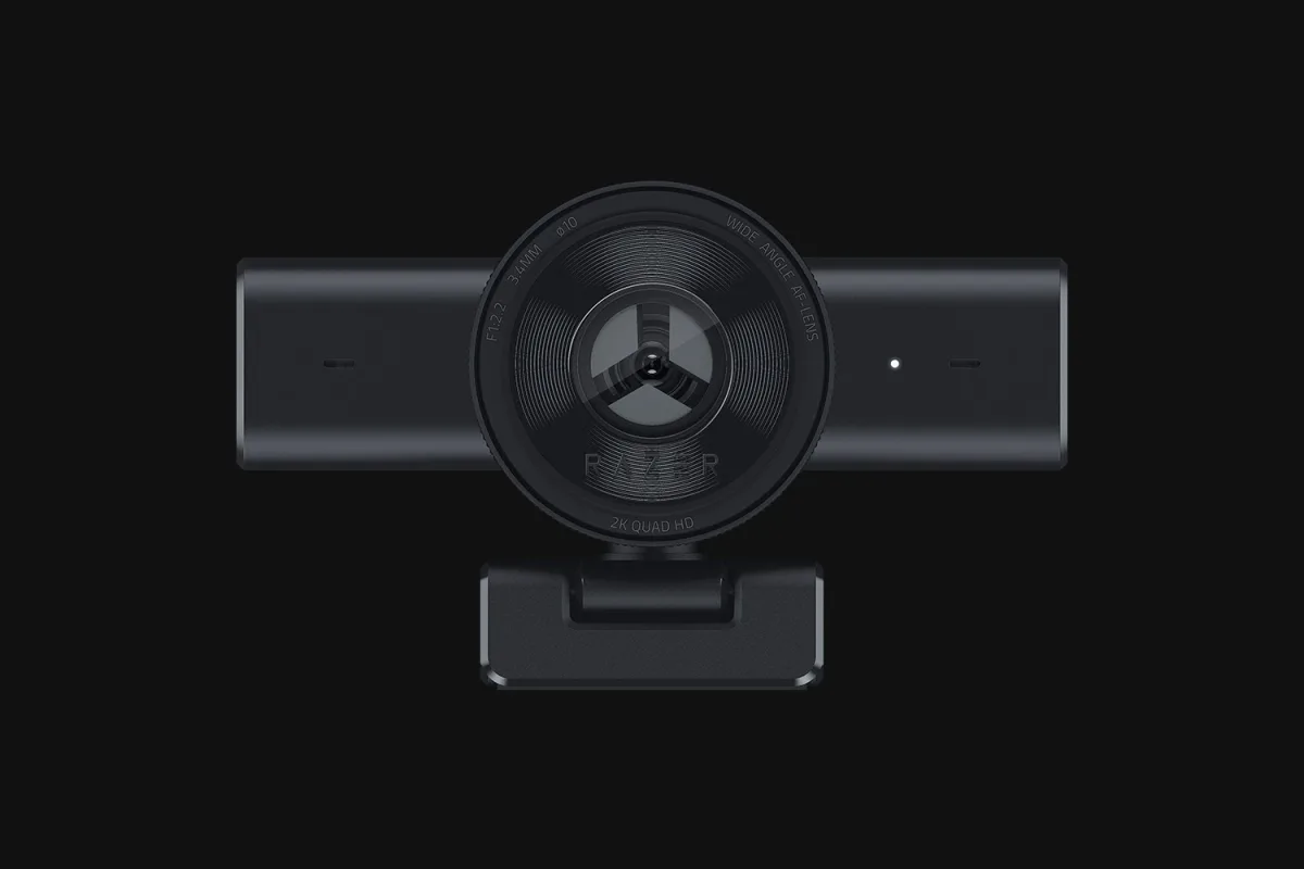 Razer Kiyo V2 X - Webcam - colour - 3.7 MP - 2560 x 1440 - audio - USB 2.0 - MJPEG, YUY2