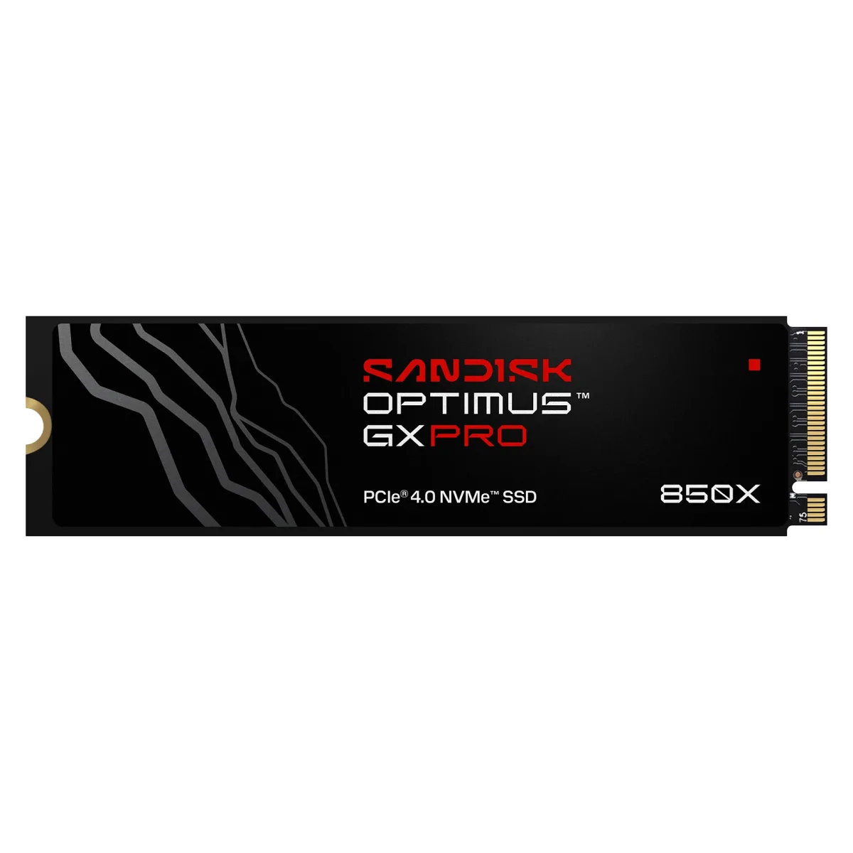 SanDisk Optimus GX PRO 850X - SSD - encrypted - 1 TB - internal - M.2 2280 S3-M - PCIe 4.0 x4 (NVMe) - TCG Opal Encryption 2.01
