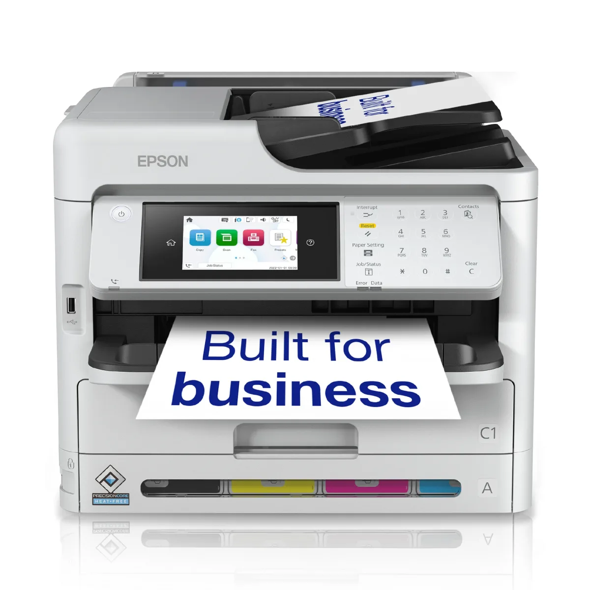 Epson WorkForce Pro WF-C5890DWF C5890DWF  wf 5890DWF 5890DWF  wf 5890 5890 - Multifunction printer - colour - ink-jet - A4/Legal (media) - up to 25 ppm (printing) - 330 sheets - 33.6 Kbps - USB 2.0, Gigabit LAN, Wi-Fi(n), NFC, USB 2.0 host