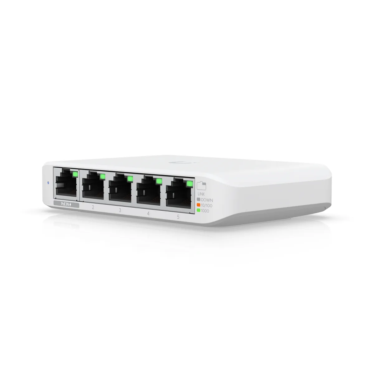 Ubiquiti USW-FLEX-MINI-3 UniFi USW Flex Mini 5 Port Smart Managed POE/USB C Powered Gigabit Network Switch (Triple Pack, No PSU)