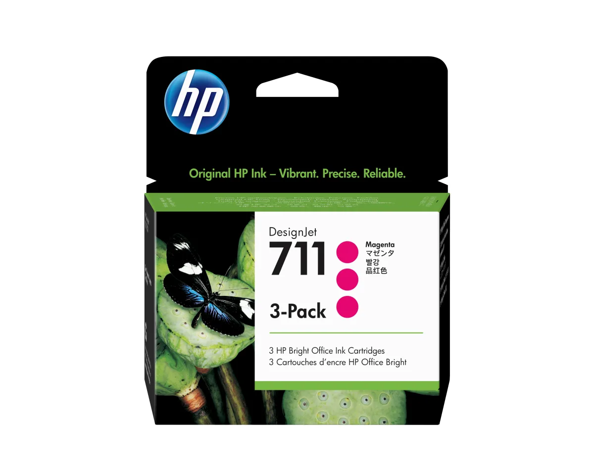 HP 711 - CZ135A - 1 x Magenta - Ink cartridge
