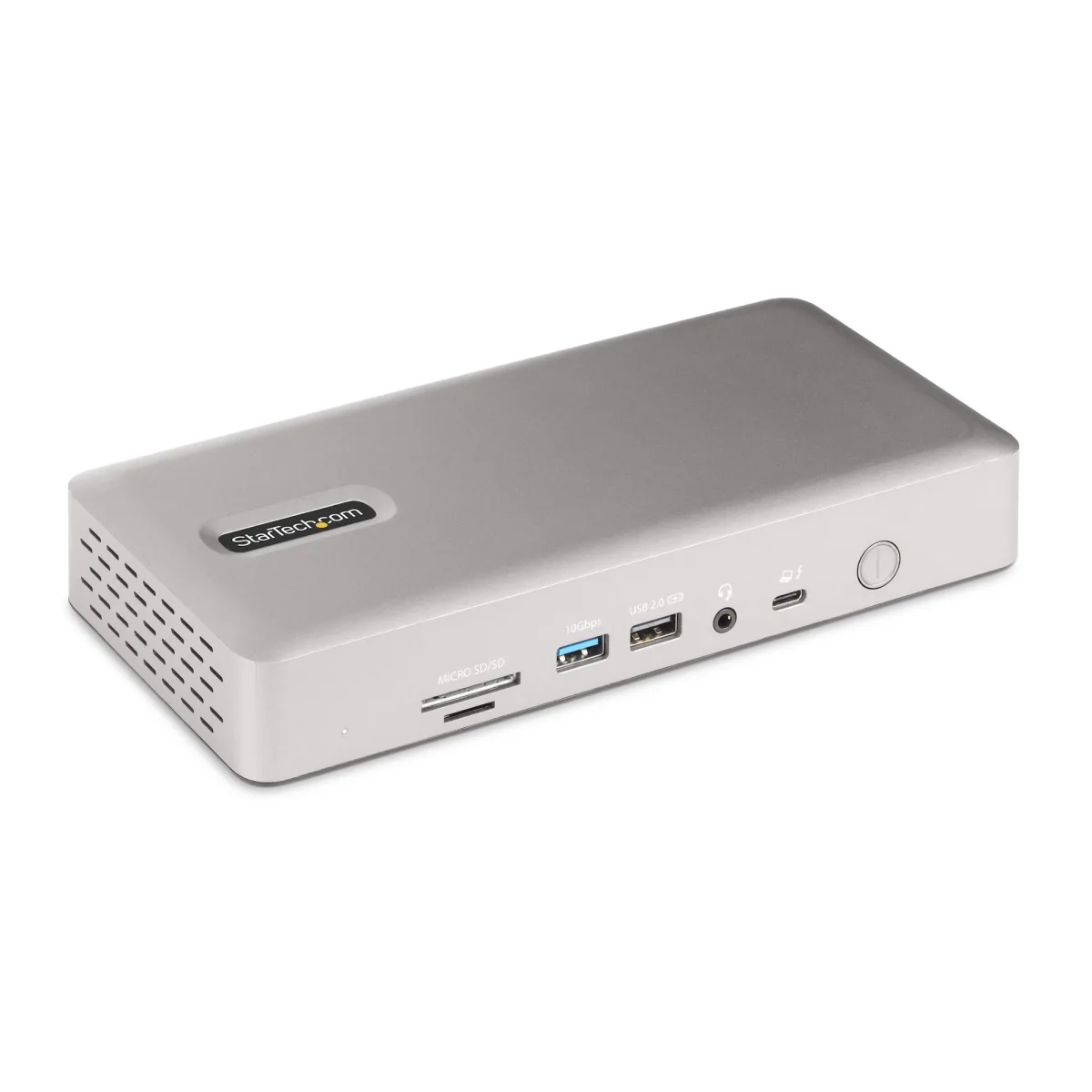 Startech Thunderbolt 4 Multi-Display Docking Station, Quad/Triple/Dual Monitor Dock, 2x HDMI/2x DisplayPort, 7x USB Hub, 2.5 Gigabit Ethernet, 98W Power Delivery, for Windows/MacBook - TB4 Host Cable (132UE-TB4USB4DOCK) - Docking station - Thunderbolt 4 - 2 x HDMI, 2 x DP - 1GbE - 180 Watt