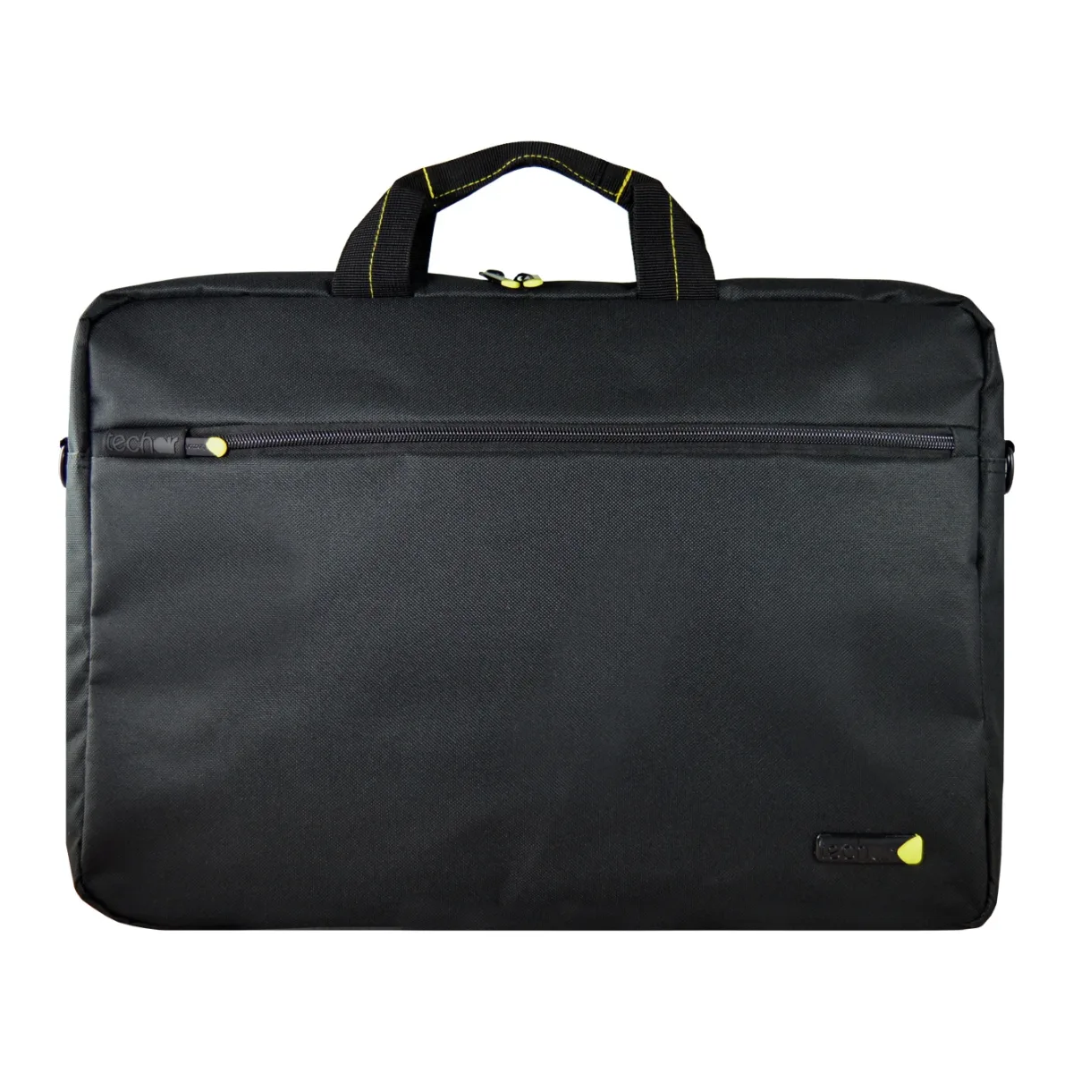 techair - Notebook carrying shoulder bag - 17.3" - black