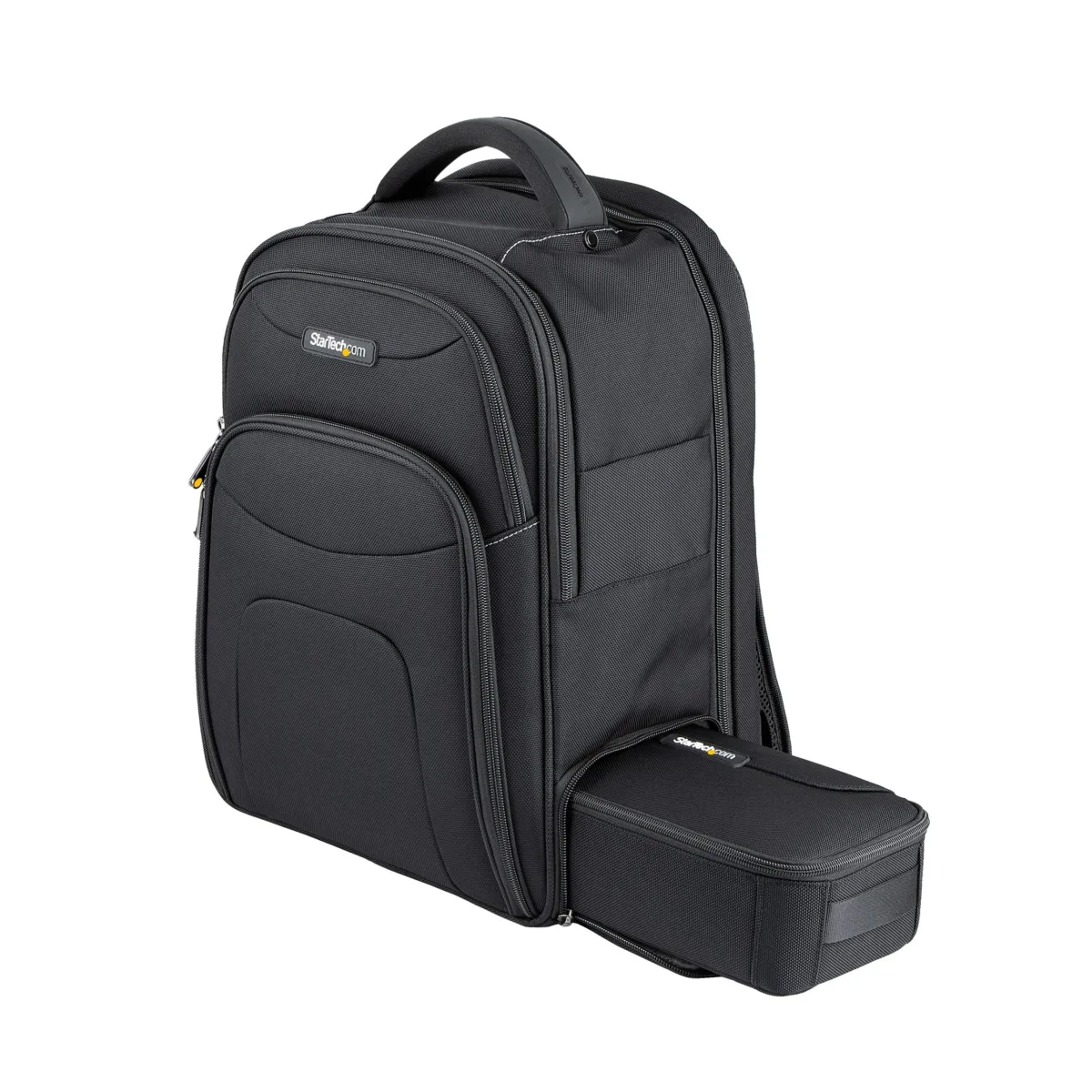 Startech 15.6" Laptop Backpack with Removable Accessory Organizer Case - Professional IT Tech Backpack for Work/Travel/Commute - Ergonomic Computer Bag - Durable Ballistic Nylon - Notebook/Tablet Pockets - Notebook carrying backpack - 15.6