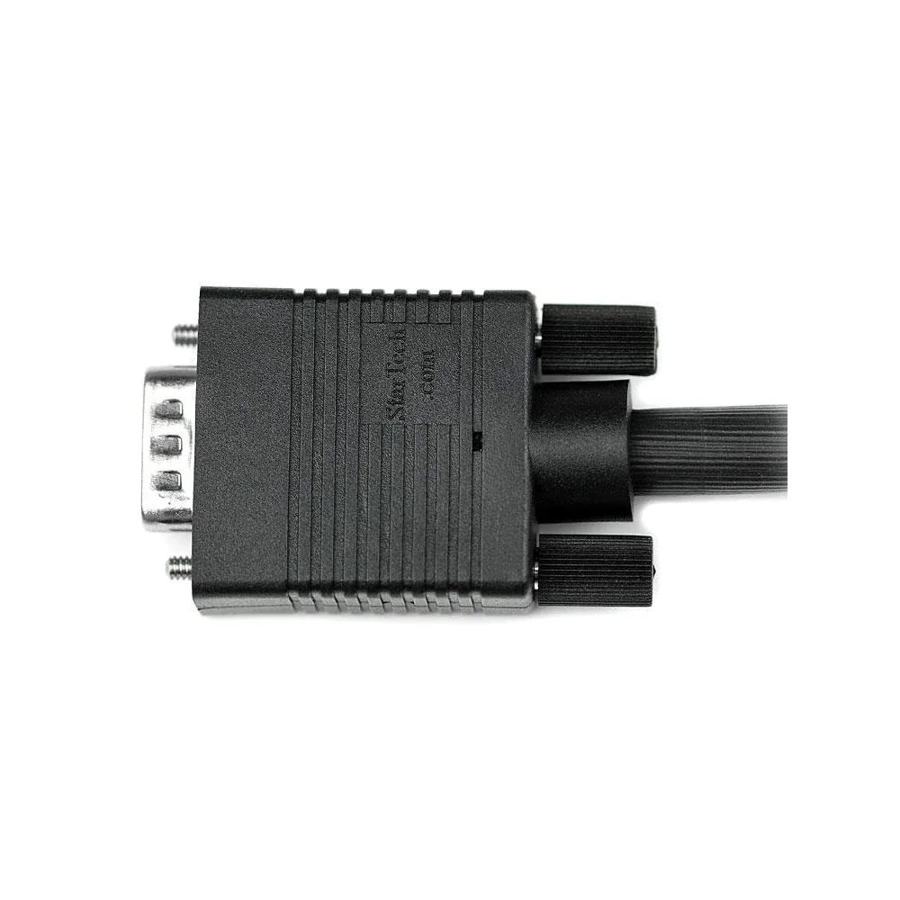 StarTech 2m Coax High Resolution Monitor VGA Video Cable HD15 M/M - VGA cable - HD-15 (VGA) (M) to HD-15 (VGA) (M) - 2 m - molded - black
