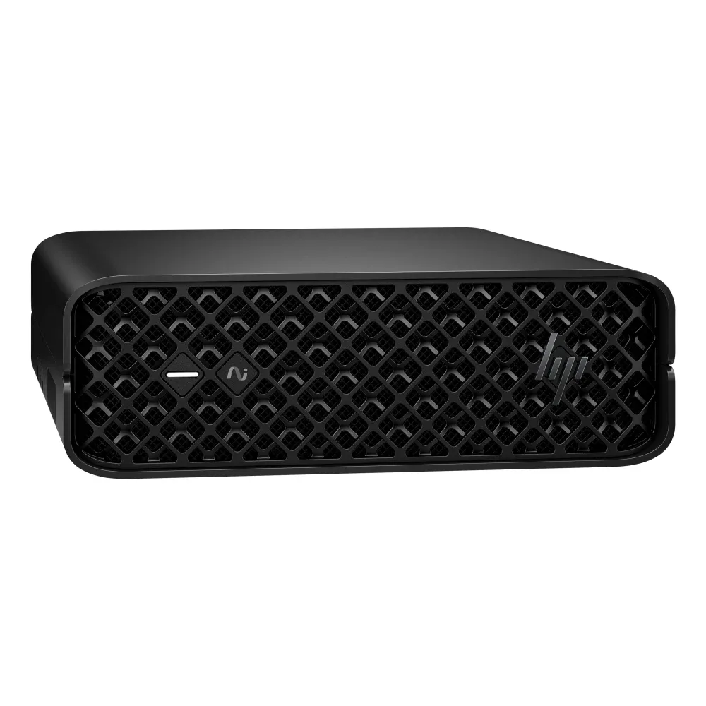 HP Workstation Z2 G1i - AI PC, AI Workstation - mini 5U - 1 x Core Ultra 7 265 / up to 5.3 GHz - RAM 32 GB - SSD 1 TB - NVMe - RTX A1000 - Gigabit Ethernet, IEEE 802.11ax (Wi-Fi 6), Bluetooth 5.4, IEEE 802.11be (Wi-Fi 7) - Win 11 Pro - monitor: none - keyboard: UK - black - Smart Buy - with HP 3 years Onsite Low End Workstation Hardware Support