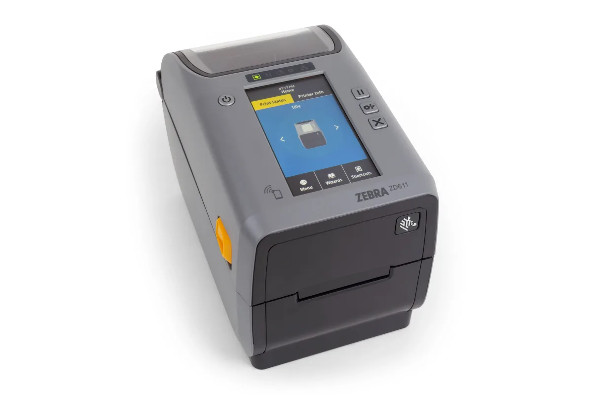 ZD611 TT PRNT (74M) COLOR TOUCH LCD 300 DPI USB/ HOST BTLE5 DISP