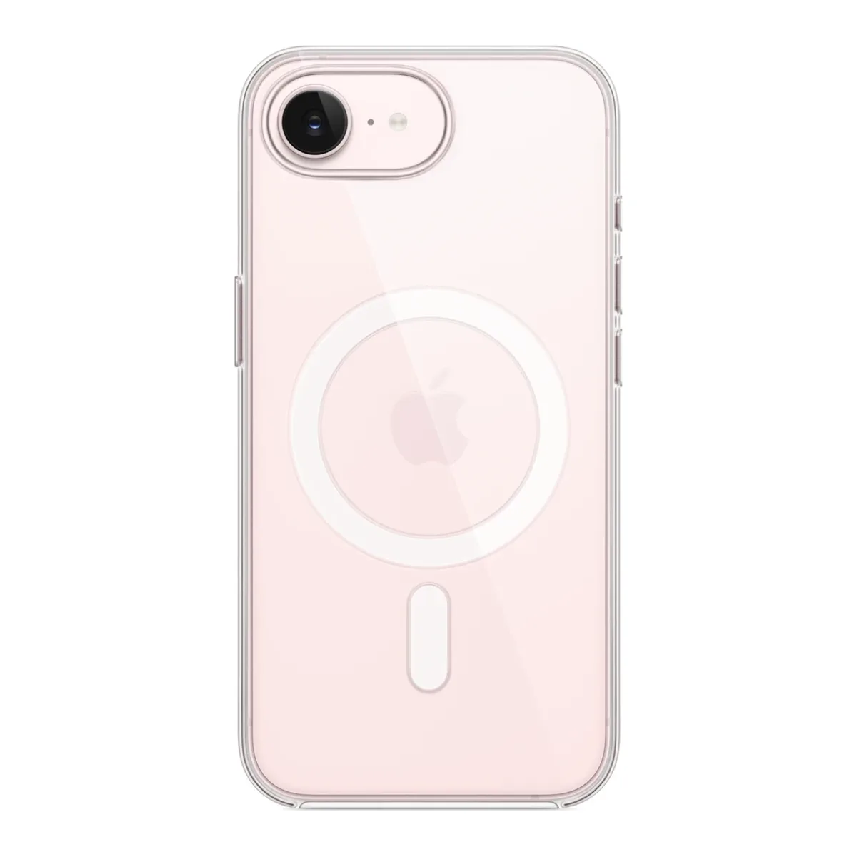 Apple - Protective cover for mobile phone - MagSafe compatibility - polycarbonate - clear - for iPhone 17e