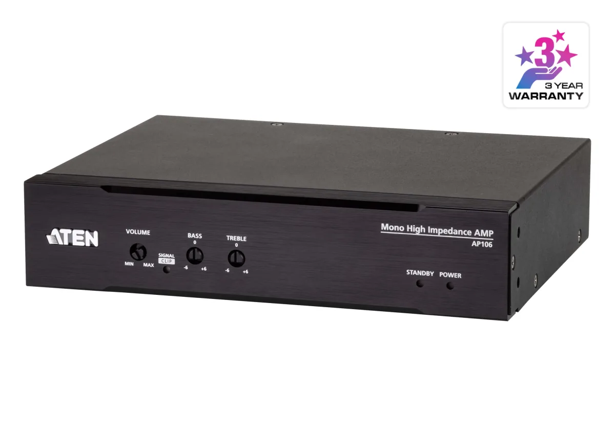 ATEN AP106 - Power amplifier - 1 x 60 Watt