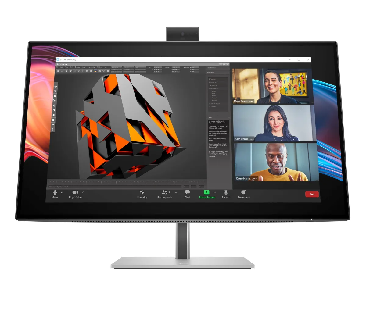 HP 8K135AA#ABB S7 Pro 727PM 4K Conf Mntr