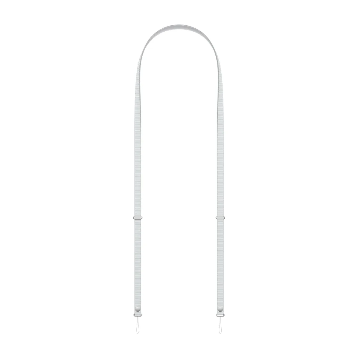 Apple - Shoulder strap for mobile phone - light grey
