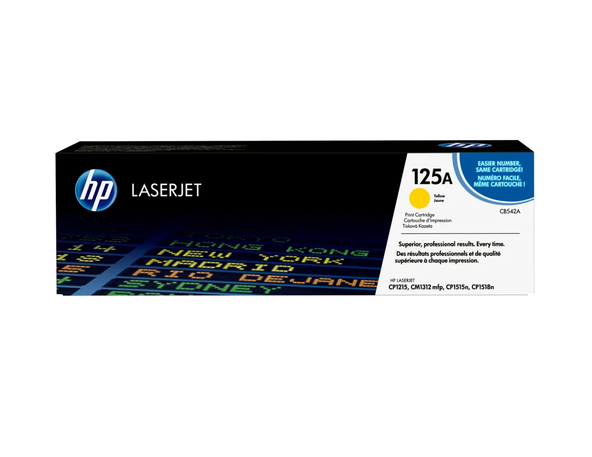 HP 125A - CB542A - 1 x Yellow - Toner cartridge
