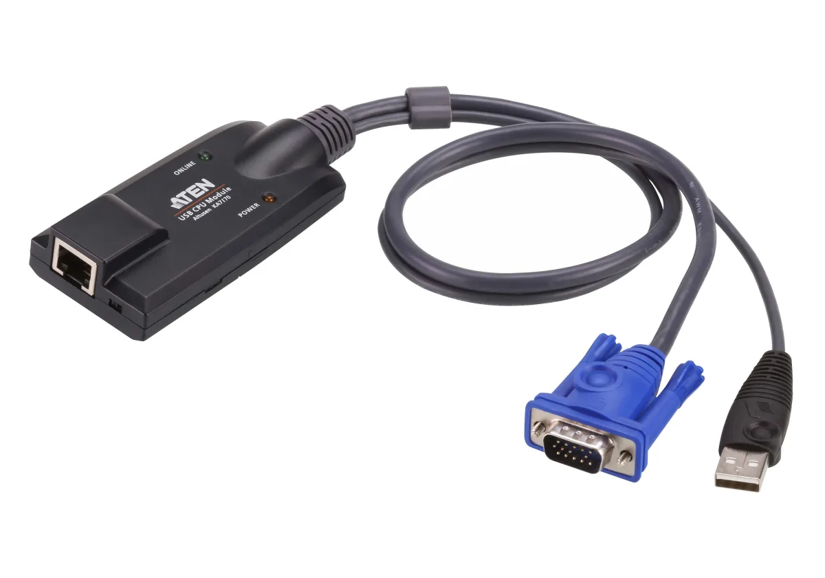 ATEN KA7170 Local Transmitter - KVM / USB extender - transmitter - up to 50 m - for ATEN CN9850, KN2132, KVM over IP KN1108, KN1116, KN1132, KN2116, KN4116, KN4132