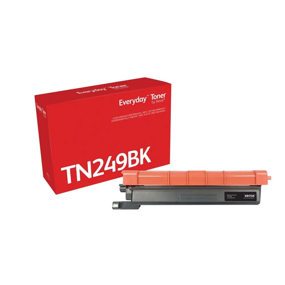 Xerox 006R05335 Everyday Black Toner Replaces Brother TN-249BK High Capacity