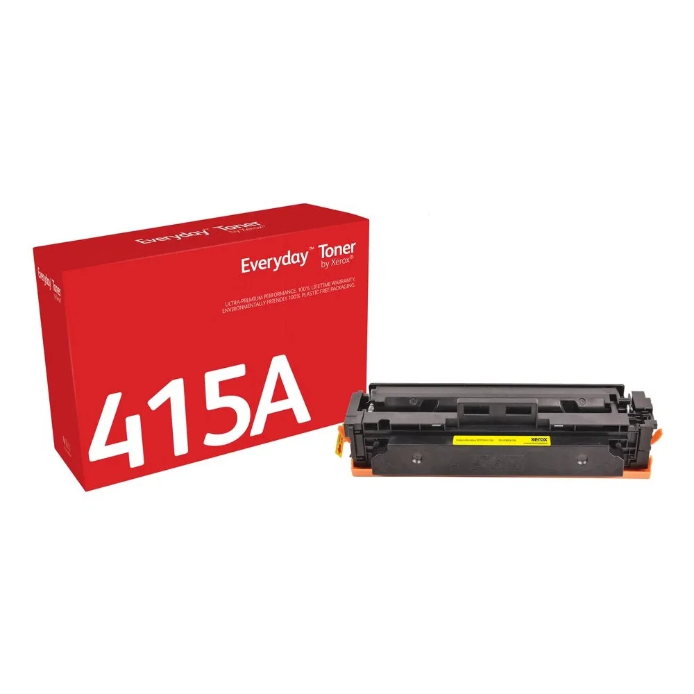 Xerox 006R04186 Everyday Yellow Toner for Hp 415A (W2032A) Standard Capacity
