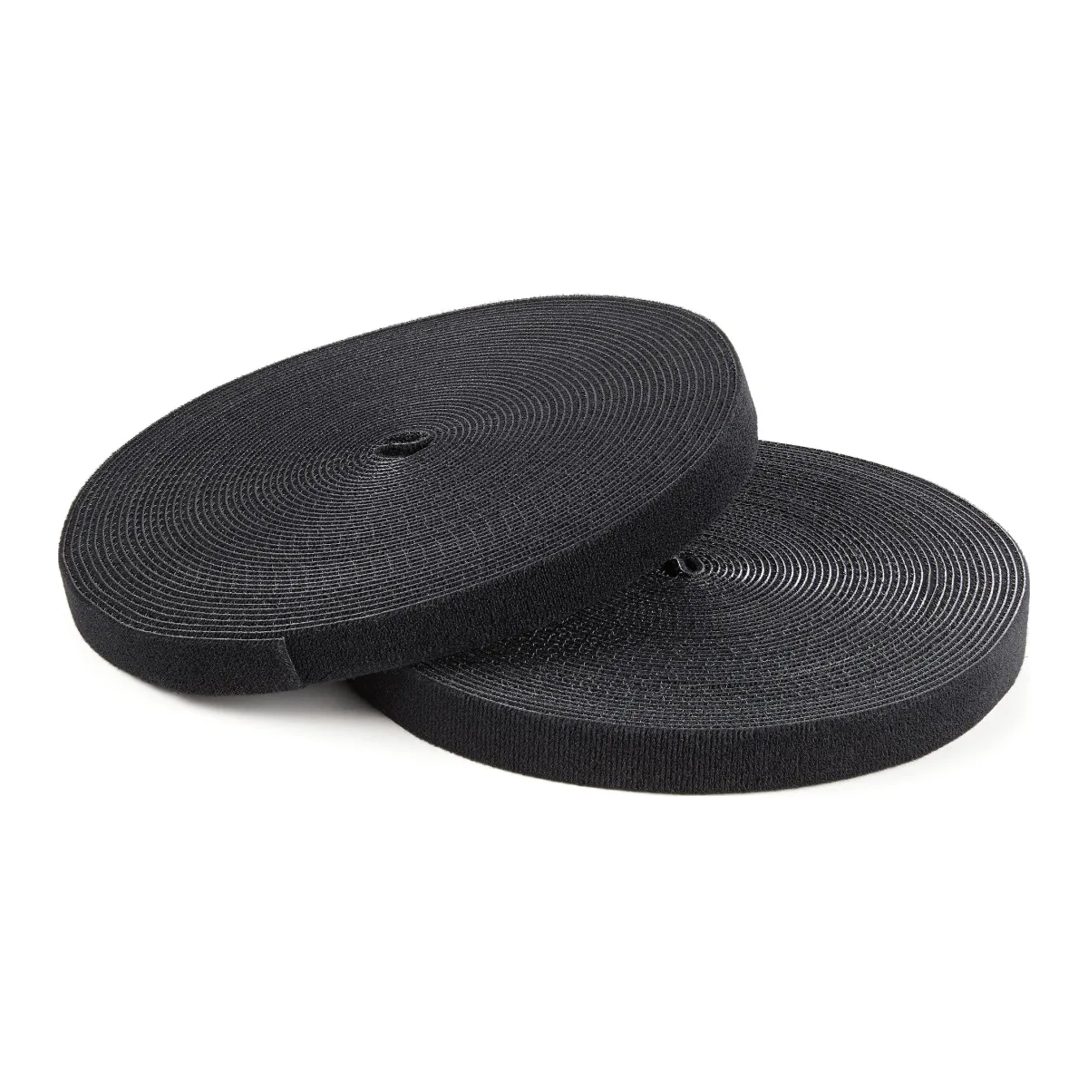 Startech 25ft. Hook and Loop Roll - Cut-to-Size Reusable Cable Ties - Bulk Industrial Wire Fastener Tape - Adjustable Fabric Wraps - Black (HKLP25) - Cable tie roll - 7.62 m - for P/N: CABSHF2POST2, HKLP25BL, HKLP25GN, HKLP25RD, HKLP25YW, RK4OD