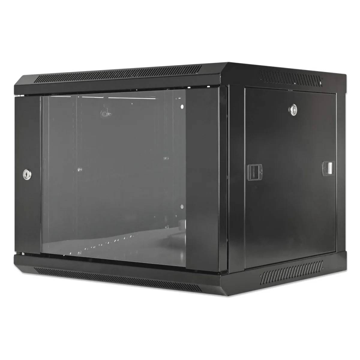 Intellinet 711739 Network Cabinet Wall Mount 6U- (Standard 450MM Black Assembled