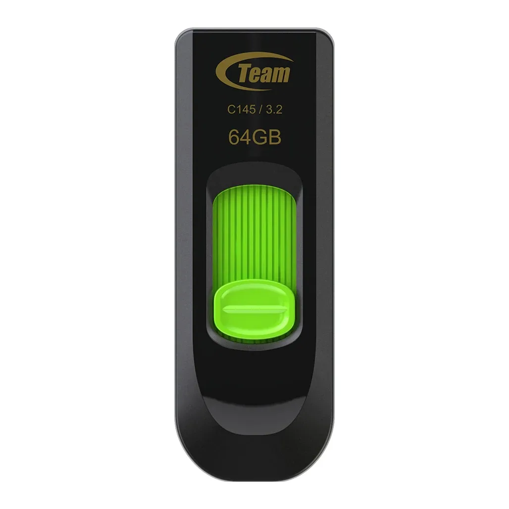 Team C145 64GB USB 3.0 Green USB Flash Drive