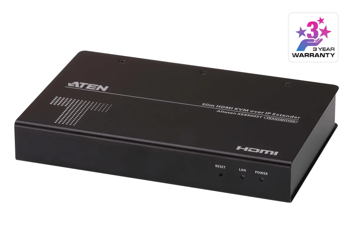 ALTUSEN KE8900ST Slim HDMI Single Display KVM over IP Transmitter - KVM / audio / serial / USB extender - transmitter - USB - for P/N: CS1144DP4UN