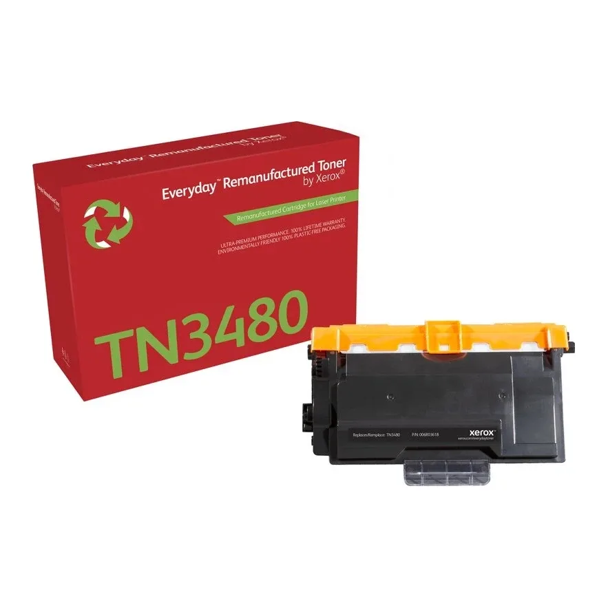 Xerox - Black - compatible - toner cartridge (alternative for: Brother TN3480) - for Brother HL-L5100, L5200, L6300, L6400, L6450, MFC-L5700, L6800, L6900, L6950, L6970