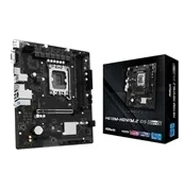ASRock H610M-HDV/M.2 D5 Gen5 Intel 1700 Socket Motherboard, Micro-ATX, 2x DDR5 Slots, 1x M.2 Socket, GbE LAN, 1x D-Sub / 1x DisplayPort / 1x HDMI Port