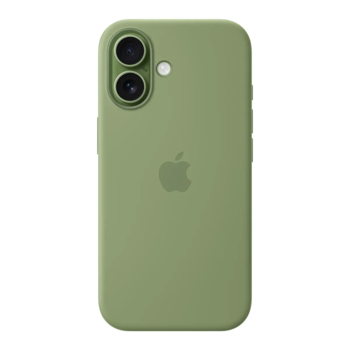Apple - Protective cover for mobile phone - MagSafe compatibility - silicone - light moss - for iPhone 17