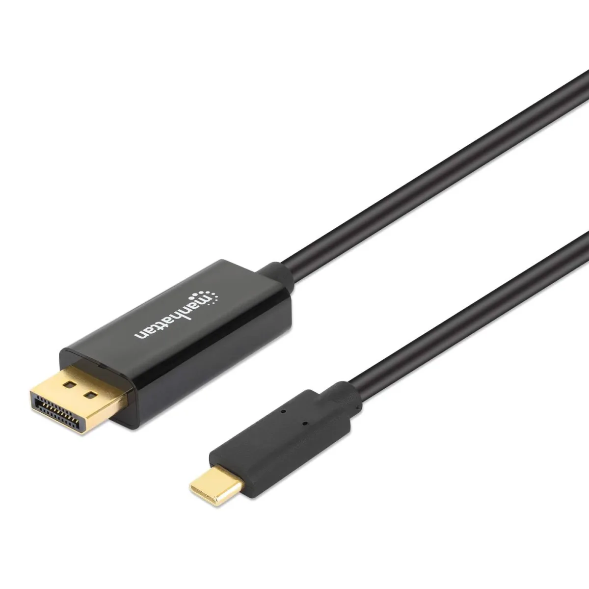 Manhattan 152464 USB-C to Displayport 4K 2M- M/M 3840x2160/60HZ Vid to 21/9