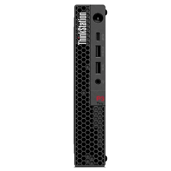 Lenovo ThinkStation P3 Gen 2 30K5 - AI Workstation - tiny 1 x Core Ultra 7 265 / up to 5.3 GHz - vPro Enterprise - RAM 32 GB - SSD 1 TB - TCG Opal Encryption, NVMe - RTX A1000 - Gigabit Ethernet, IEEE 802.11ax (Wi-Fi 6), Bluetooth 5.4, IEEE 802.11be (Wi-Fi 7) - Win 11 Pro - monitor: none - keyboard: UK - black - Lenovo TopSeller - with 1 Year Lenovo Premier Support