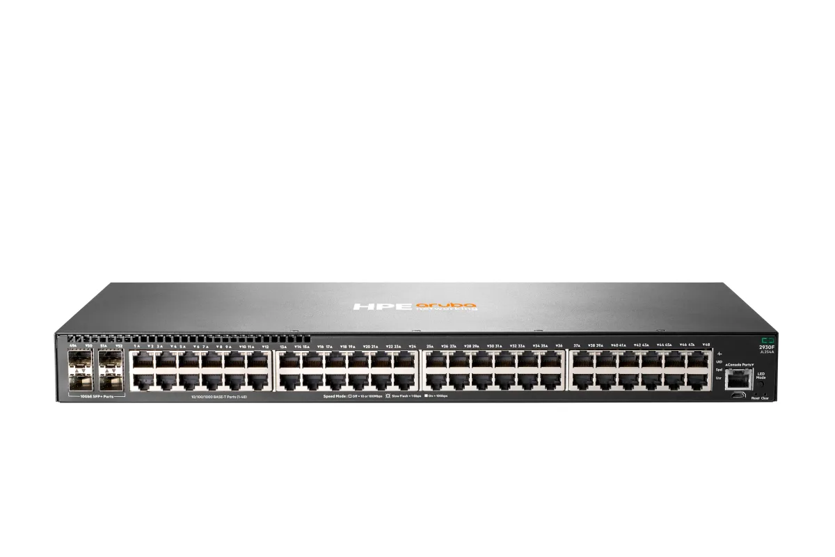 HPE JL254A Aruba 2930F 48G 4SFP+ Sw Ch