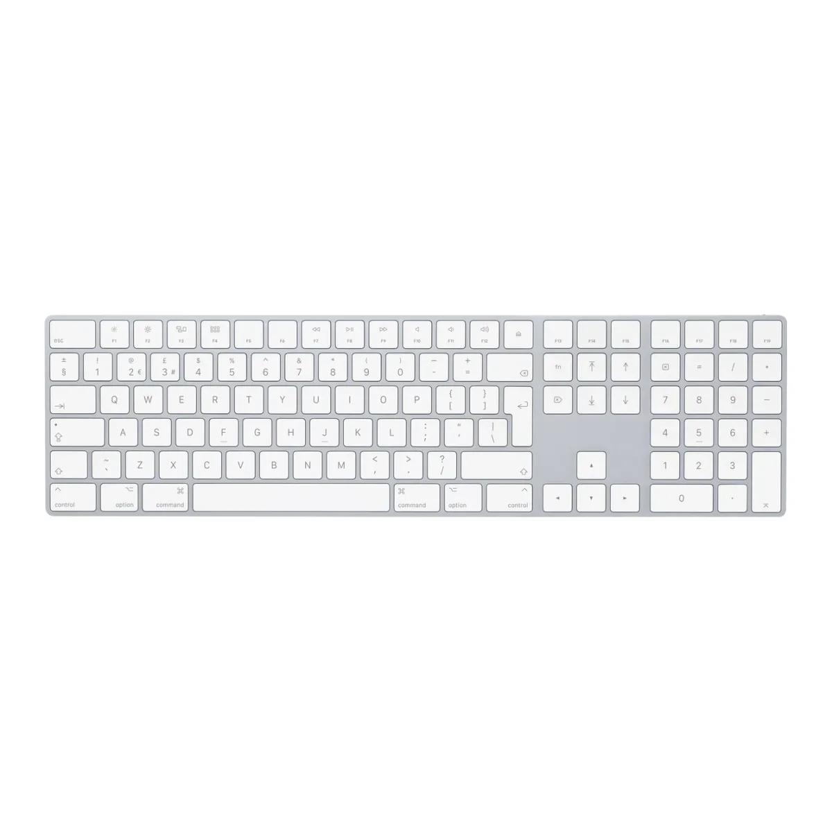 Apple Magic Keyboard with Numeric Keypad - Keyboard - wireless - Bluetooth - QWERTY - UK